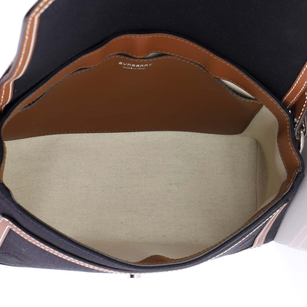 Burberry Note Crossbody Bag Canvas With #255315B73B - Picture 5 of 7